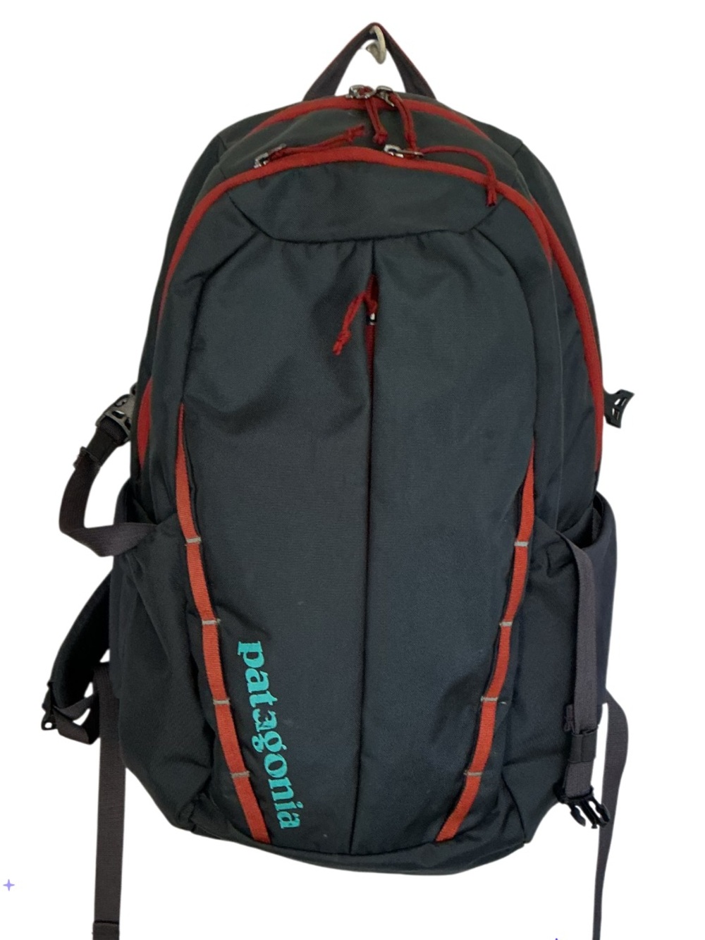 Patagonia “Worn Wear “ REFUGIO PACK 28L Grey/ Red Backpack